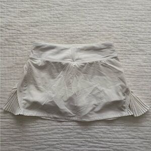 White Pleated Tennis Skirt - Lululemon